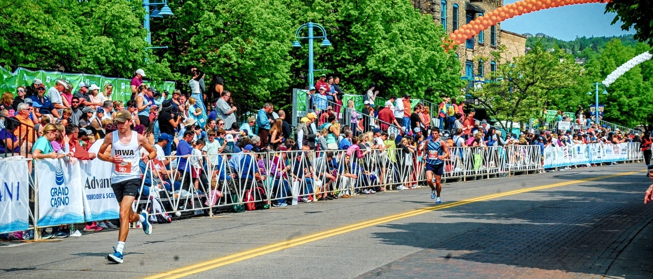 Chris running