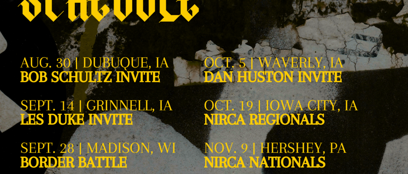 2024 XC Schedule